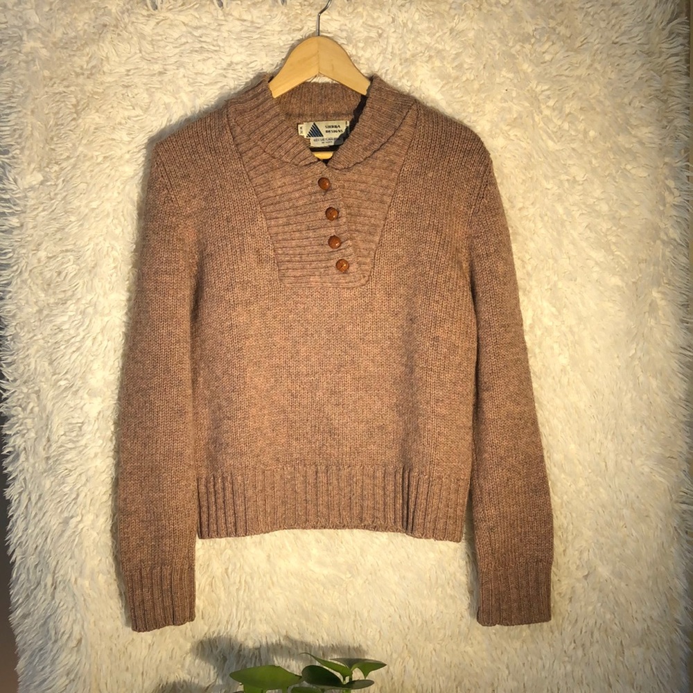 Vintage Shetland Wool Sweater